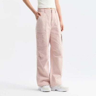 Stylish beige cargo pants designed for comfort and practicality, ideal for casual wear or outdoor activities, perfect for adding a relaxed yet fashionable touch to your wardrobe.