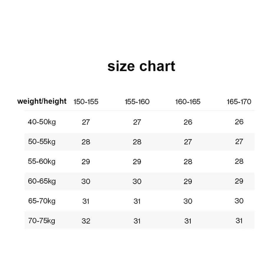 Optimum size guide for women’s clothing, perfect for online shopping and fitting assistance.