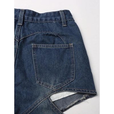 Comfortable denim jeans with classic pocket design, perfect for everyday casual fashion and versatile styling.