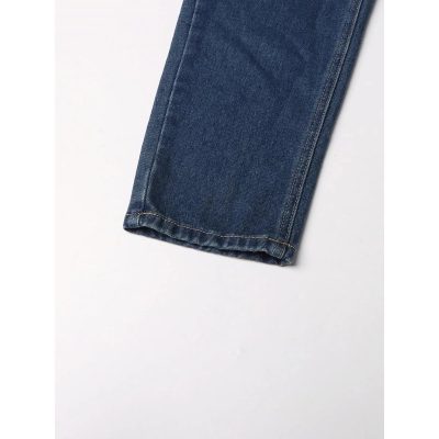 High-quality denim jeans with classic stitching, comfortable fit, and durable fabric perfect for everyday wear. Stylish and versatile for all seasons.