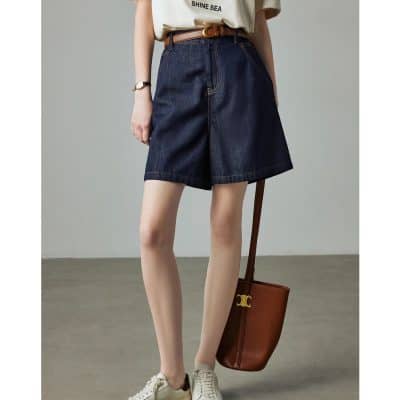 A stylish denim skirt perfect for casual or semi-formal look, featured in the Monalisa Store collection. Comfortable, trendy, and ideal for all seasons.