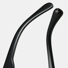 High-quality black eyeglasses frames for stylish vision correction or sunglasses at Monalisa Store. Durable, modern design for comfort and fashion. Perfect for prescription lenses or sun protection.