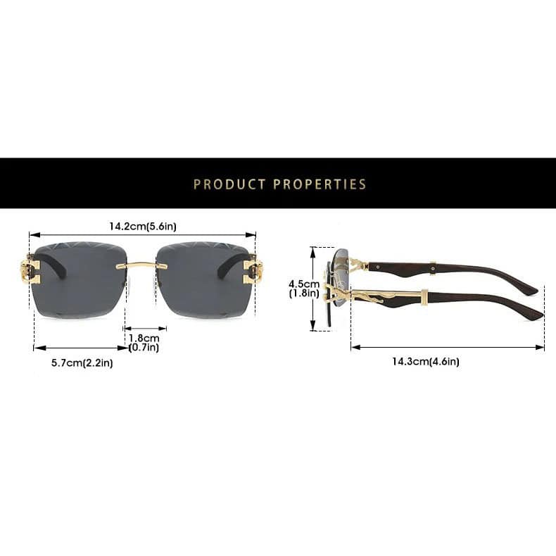 Stylish Designer Sunglasses for Men and Women with UV Protection, Perfect for Fashion and Sun Protection.