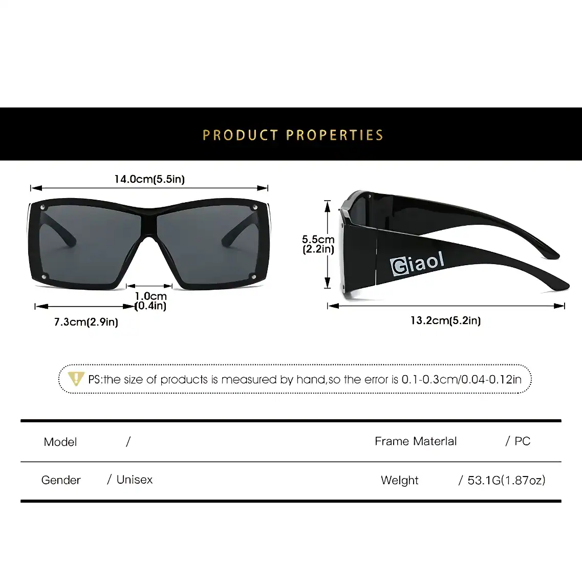 High-quality sunglasses featuring UV protection, anti-glare lenses, and stylish design, perfect for outdoor activities and fashion statements. Offers sun protection and eye comfort.