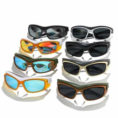 High-quality sport sunglasses for active lifestyles, offering UV protection, glare reduction, and durability for outdoor sports and activities. Perfect for athletes and outdoor enthusiasts.