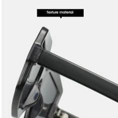 Stylish eyeglasses with textured material, ideal for vision enhancement and eye protection.