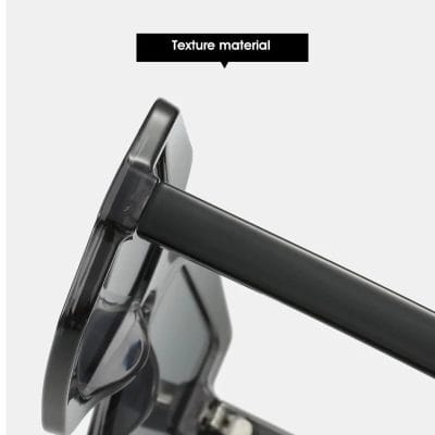 Stylish eyeglasses with textured material, ideal for vision enhancement and eye protection.