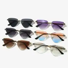 Stylish designer sunglasses with tinted lenses for women and men, UV protection, and modern frames. Perfect for outdoor activities, fashion accessories, and eye health.