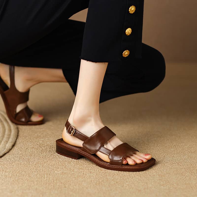 Rome Style Retro Women's Sandals - Image 8