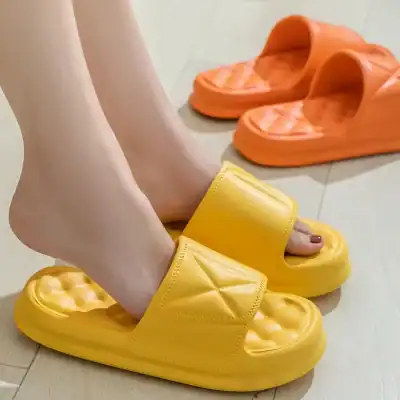 Comfortable and stylish foam slippers ideal for spa, salon, or home relaxation, available at Monalisa Store.