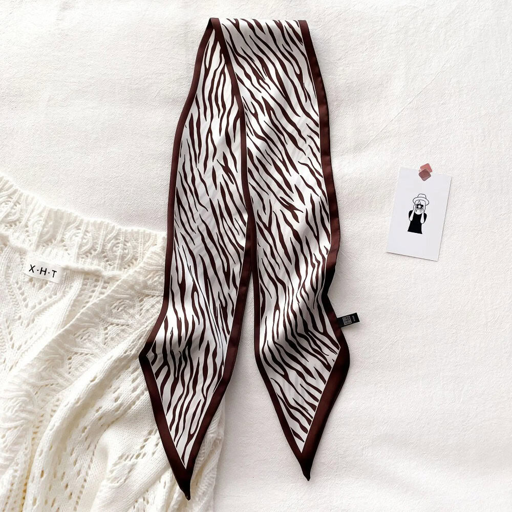 High-quality zebra pattern silk scarf, perfect for stylish accessories, gift ideas, and fashion accessories. Enhance your look with a versatile, trendy scarf from Monalisa Medical Store.