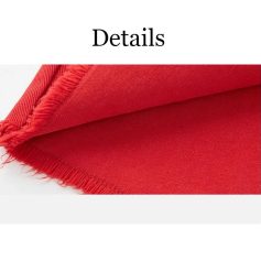 High-quality red optical cleaning cloth, perfect for glasses, sunglasses, and optical lenses, offering gentle, lint-free cleaning to maintain clear vision and lens durability.