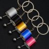 Brightly colored metallic screw keychains with ring accessories, stylish and durable for promotional giveaways, fashion accessories, or keys, offered at Monalisa Store for trendy, high-quality products.