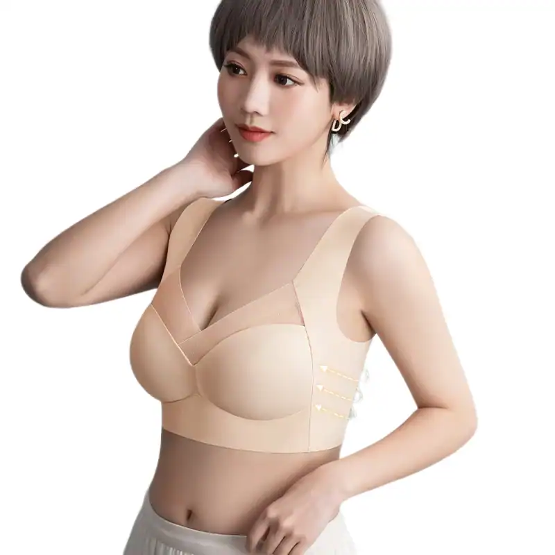 Comfortable shapewear bra for women, ideal for everyday wear, provides support, enhances silhouette, and improves posture. Perfect for seamless fit under any clothing.