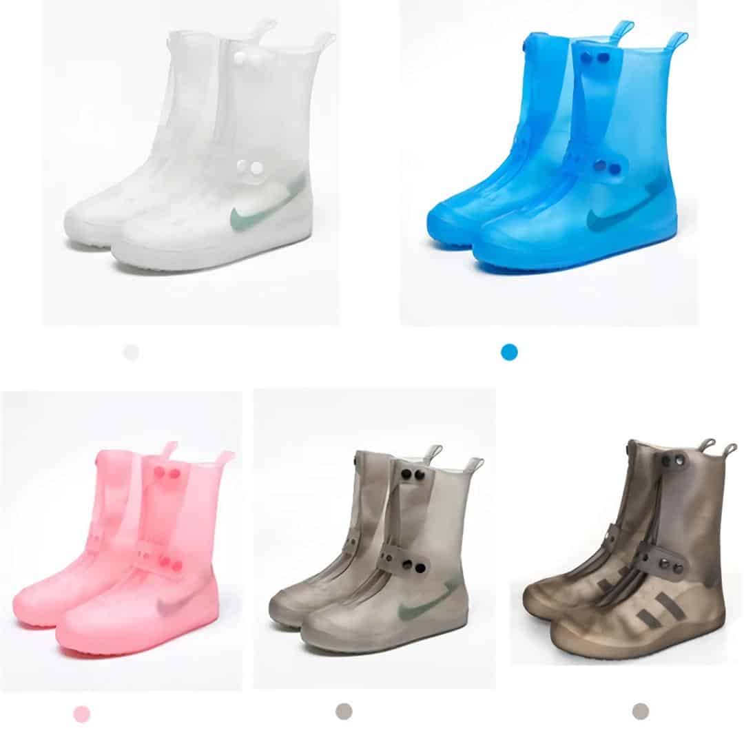 Waterproof clear medical boots available in various colors at Monalisa Store, perfect for healthcare, medical professionals, or outdoor activities.