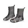 Waterproof shoe cleaning boots for medical and healthcare use with watertight design.