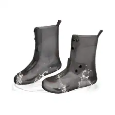 Waterproof shoe cleaning boots for medical and healthcare use with watertight design.