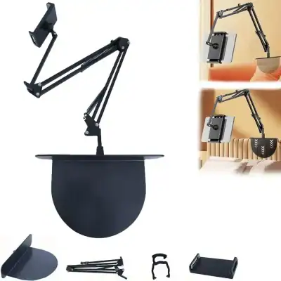 Flexible LED desk lamp with clamp for workspace, desk, or bedside reading. Adjustable arm and brightness settings for enhanced eye comfort and optimal lighting. Perfect for study, office, or medical use.