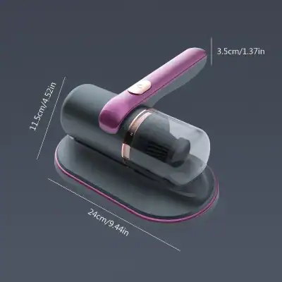 Compact, portable eye vacuum for quick removal of debris and eyelid cleansing. Small ergonomic device with suction nozzle, ideal for eye care and beauty treatments.
