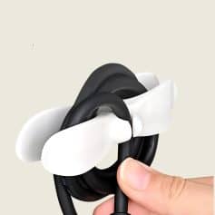 Highly comfortable silicone eye mask for allergy relief and eye health.