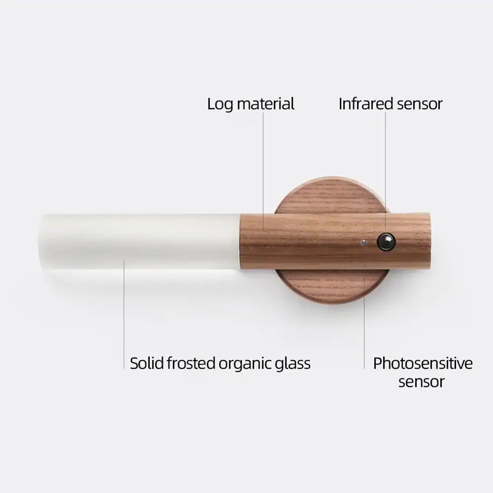 High-quality organic glass with infrared sensor for precise skin care treatment. Modern design combining wood and frosted glass for enhanced aesthetic and functionality.