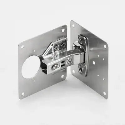 High-quality stainless steel hinges for medical and surgical use, durable and reliable, suitable for hospital doors and equipment.
