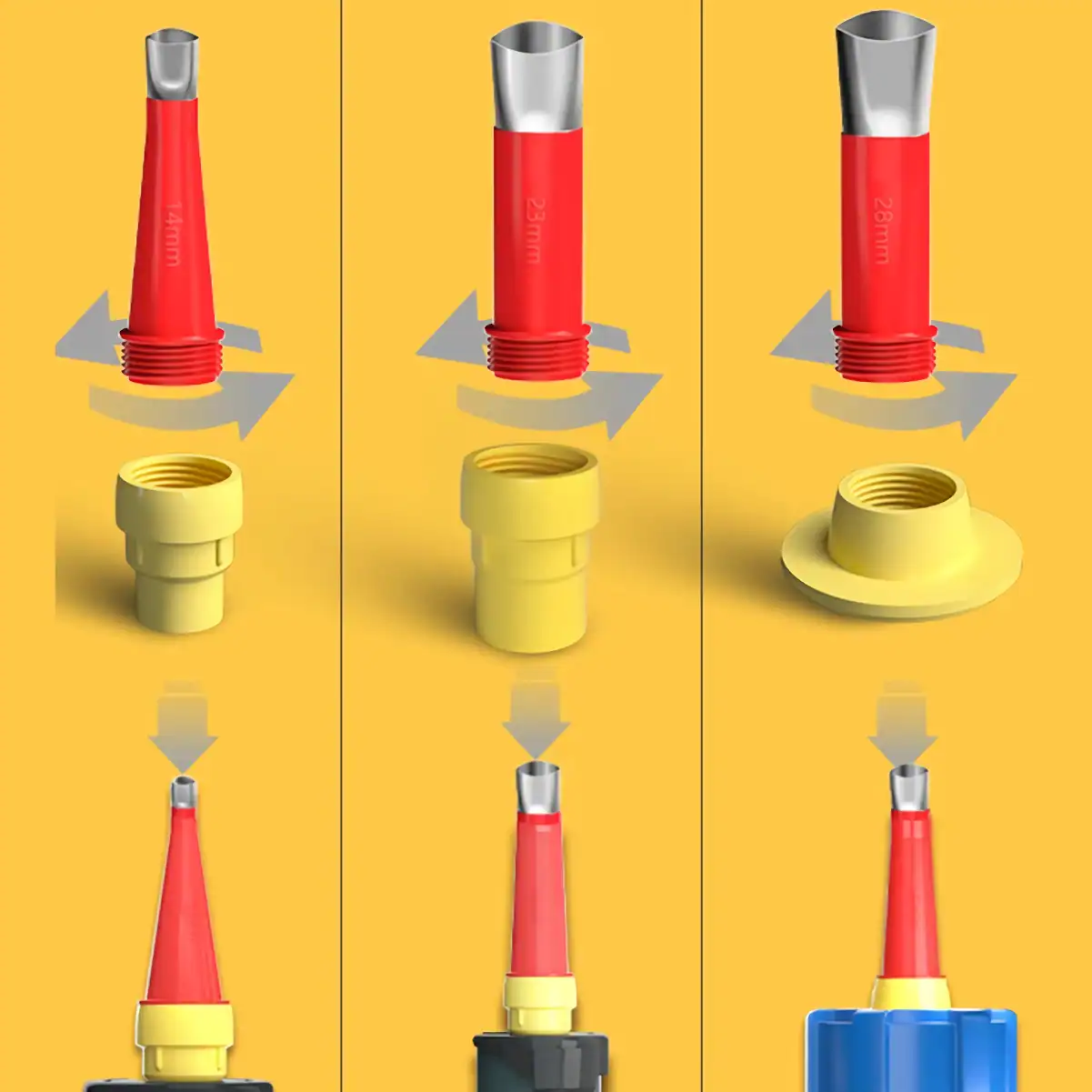 Precise dental implant abutments for strong, durable restorations, compatible with various implant systems for optimal oral rehabilitation.