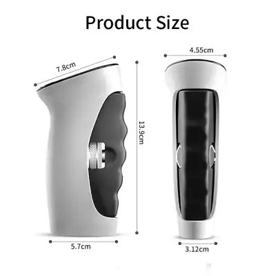 Electric shaver, cordless, compact grooming device designed for men's personal care. Features ergonomic design, eco-friendly, easy to clean and ideal for travel.