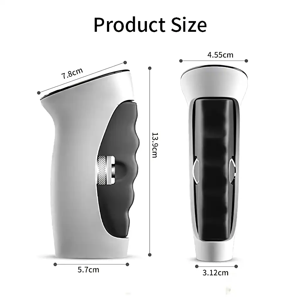 Electric shaver, cordless, compact grooming device designed for men's personal care. Features ergonomic design, eco-friendly, easy to clean and ideal for travel.