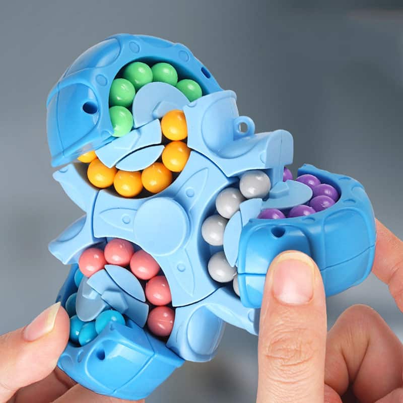 Colorful brain teaser with interlocking pieces for cognitive fun and mental stimulation. Perfect for all ages to challenge problem-solving skills.