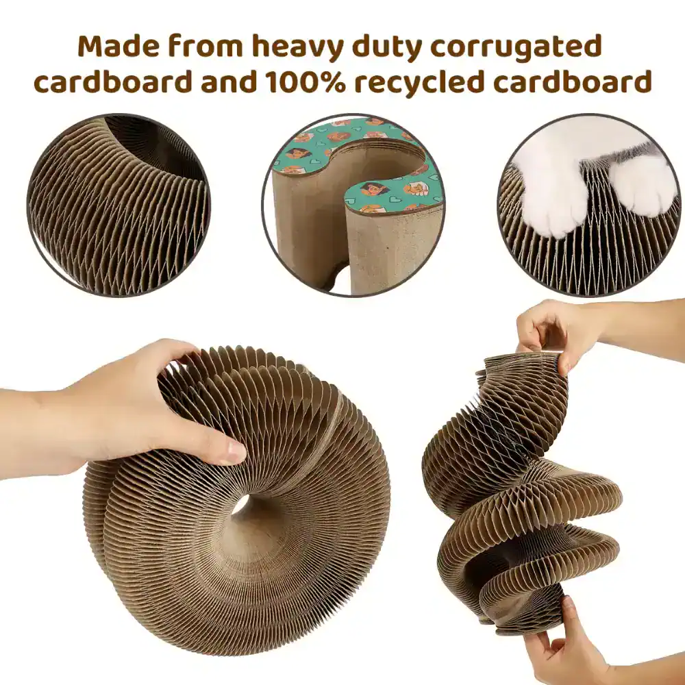 Eco-friendly corrugated cardboard structure for creative use and home decor. Durable, lightweight, and made from recycled materials. Perfect for sustainable projects and innovative designs.