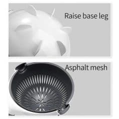 Piggy bank with a unique roller design, perfect for saving coins and encouraging financial discipline for kids and adults alike. Stylish and functional money-saving accessory.