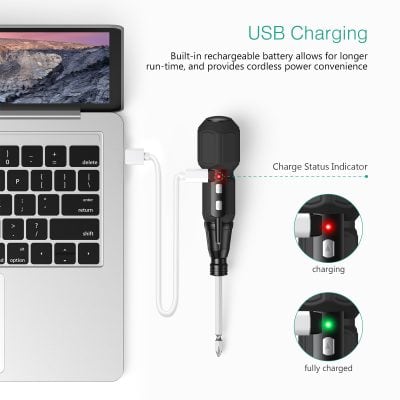 Smart USB Charging for Eye Care Devices.
