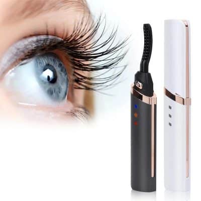 High-tech eyelash growth serum applicator with LED light for enhanced eyelash enhancement and nurturing. Perfect for eye beauty routines and eyelash growth therapy at home.
