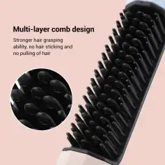 High-quality multi-layer hair comb for effective hair styling and detangling. Designed for stronger hair grip without pulling or sticking, enhancing your hair care routine with ease.