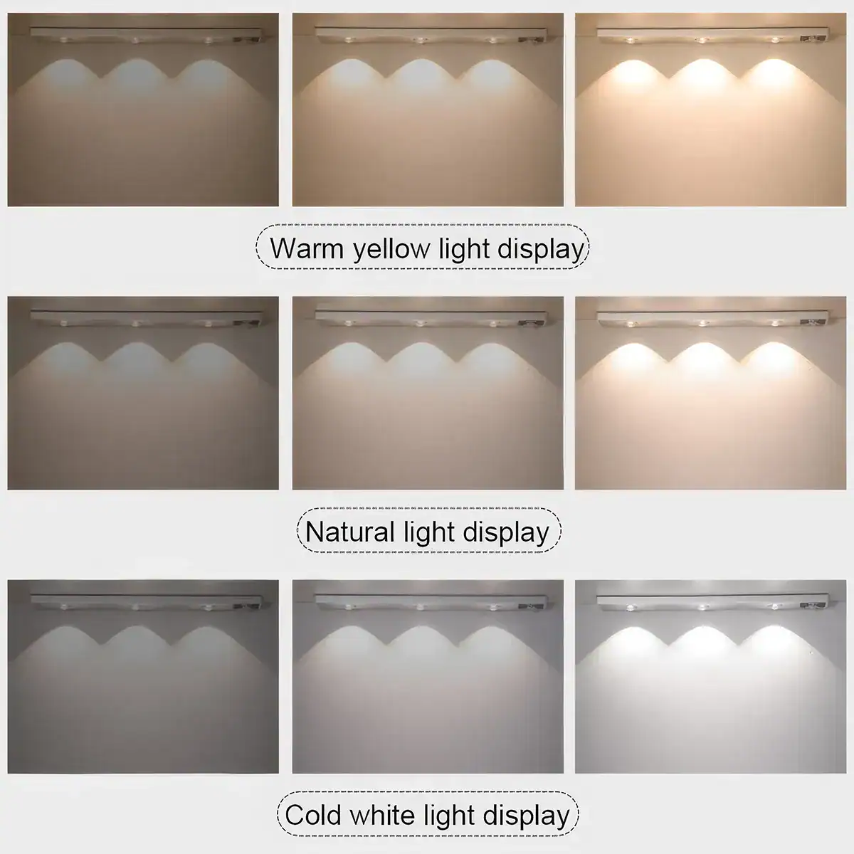 Bright warm yellow light display ideal for highlighting fashion, art, or retail items with a cozy, inviting atmosphere. Perfect for store interior lighting, emphasizing product details and enhancing visual appeal.