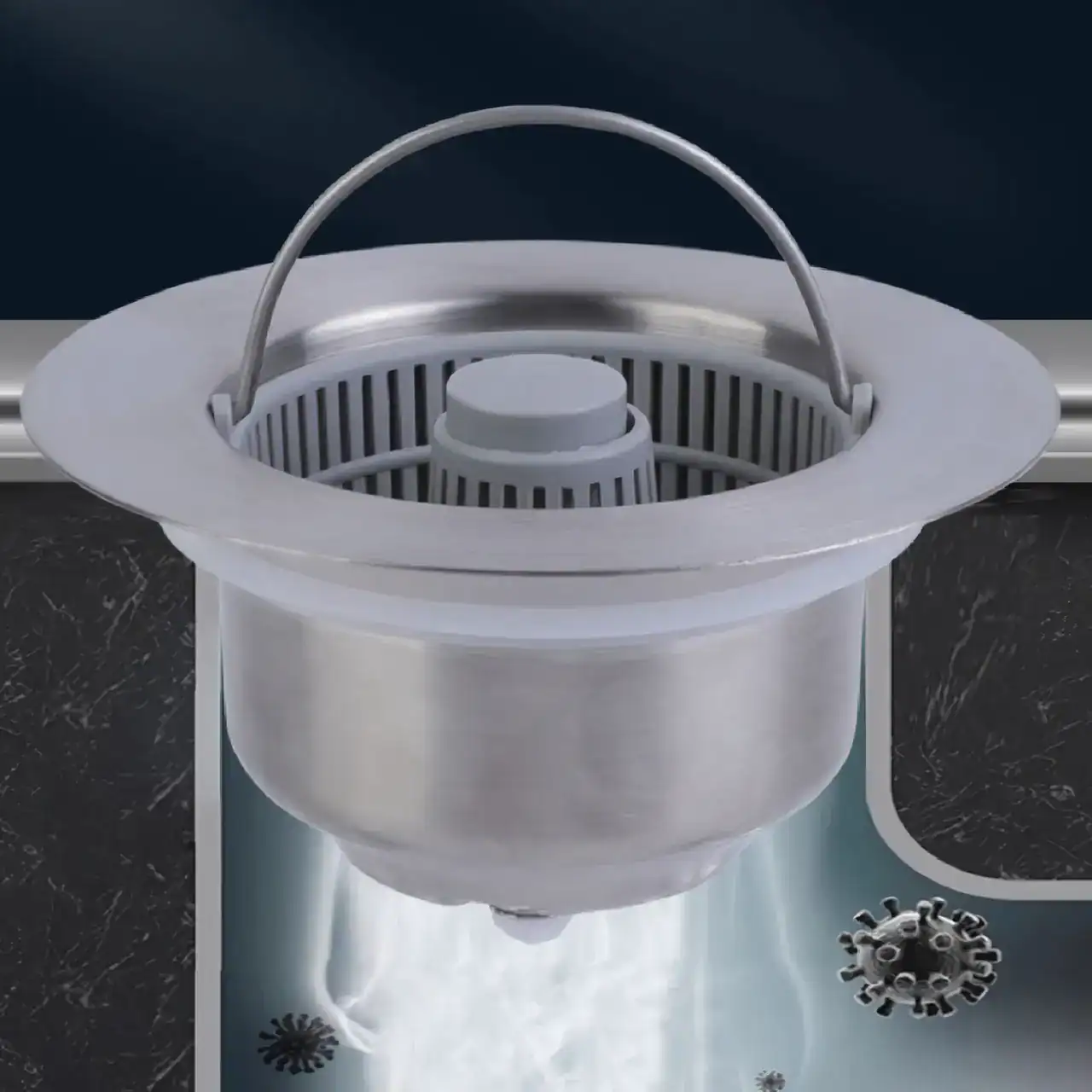 Efficient deep pore cleaning device with gentle vibrations, ideal for skincare routines.