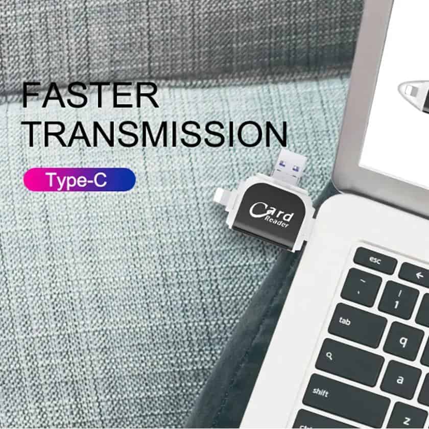 High-speed data transfer with Type-C USB for optical retail stores and medical devices.