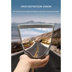 Optical glasses with wide-angle lens for high-definition vision clarity and enhanced driving safety.