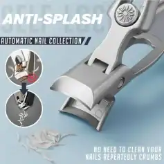 Highly efficient automatic nail collection tool for salon use, preventing nail splashes and debris. Easy to clean, ensuring hygiene and saving time during manicures and pedicures.