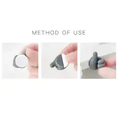 Comfortable, ergonomic earbud tips designed for effective use of Monalisa medical and optical products.