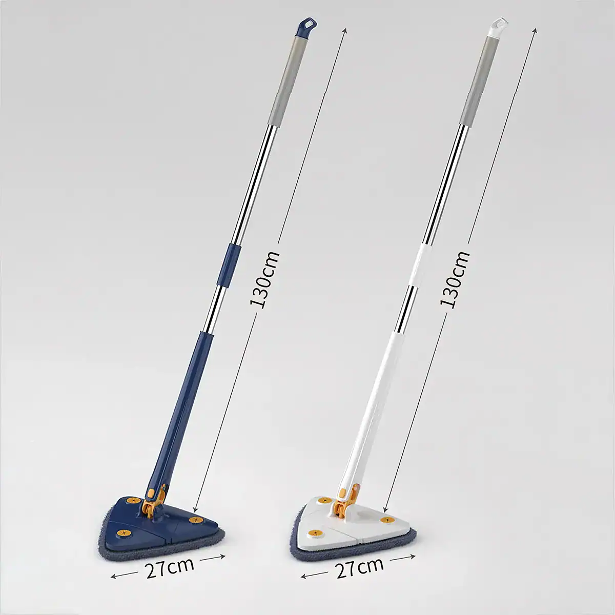 High-quality optical cleaning brushes measuring 130cm with ergonomic handles, ideal for maintaining cleanliness and precision in optical retail and clinic settings.