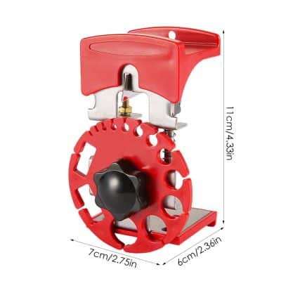 High-precision optical lens edging machine for contact lenses, compact design for eye care professionals, customizable fit, durable build, ideal for accurate lens trimming and finishing.