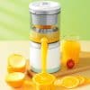 High-quality orange juicer for fresh fruit juice, ideal for healthy diets. Perfect kitchen gadget for making delicious orange juice, designed for easy use and clean-up.