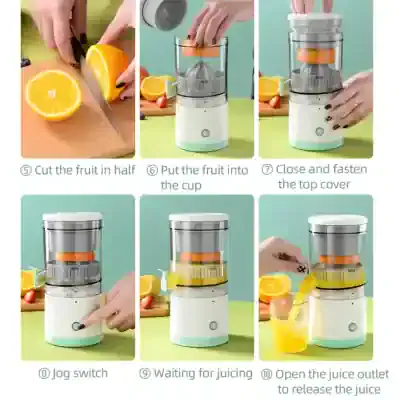Efficient fruit juicer for healthy smoothies and fresh juices. Easy to operate with quick steps for delicious homemade beverages. Perfect kitchen appliance for fruit enthusiasts.