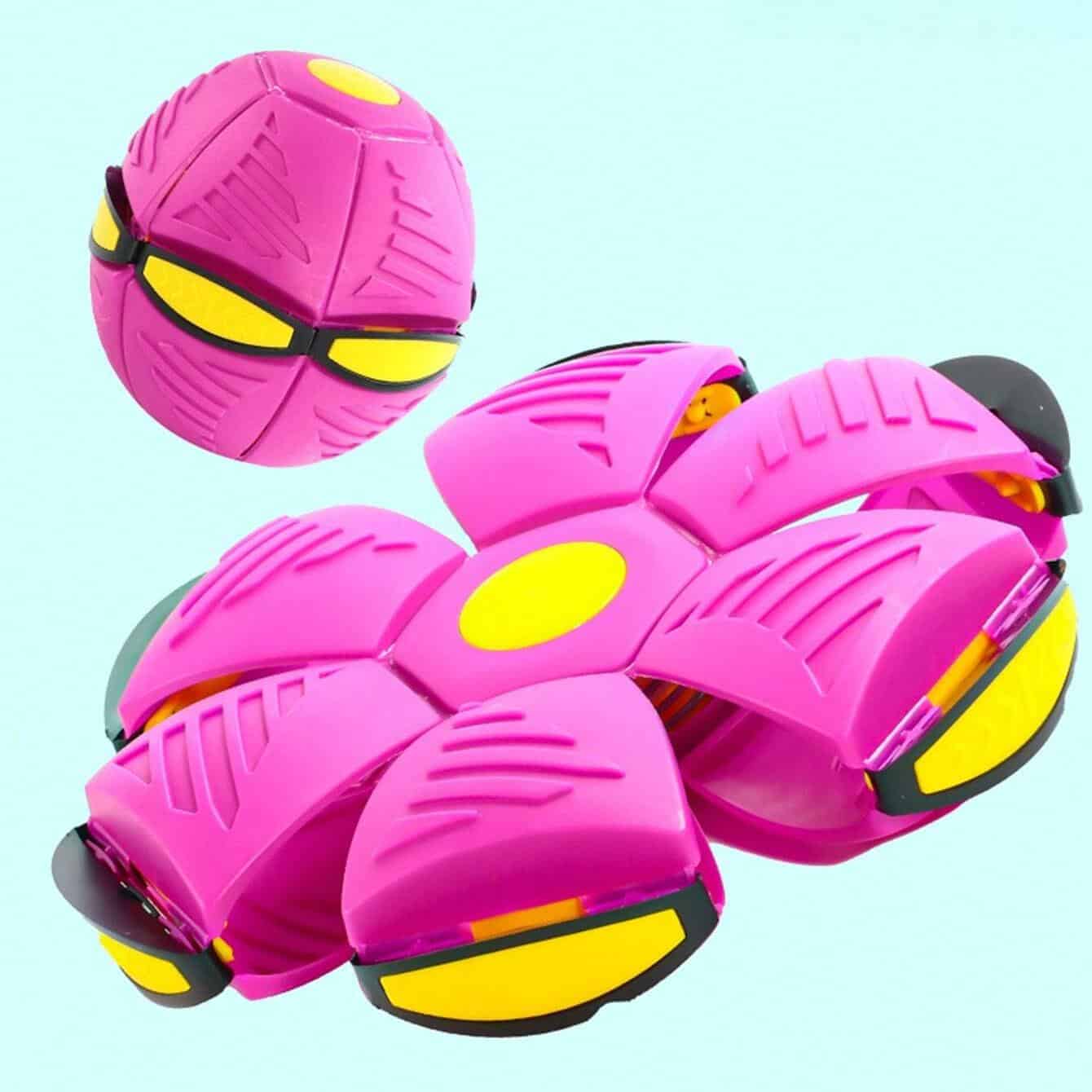 Playful stress relief toys, vibrant pink and yellow design, perfect for office or home decor, promotional gifts, and stress management.