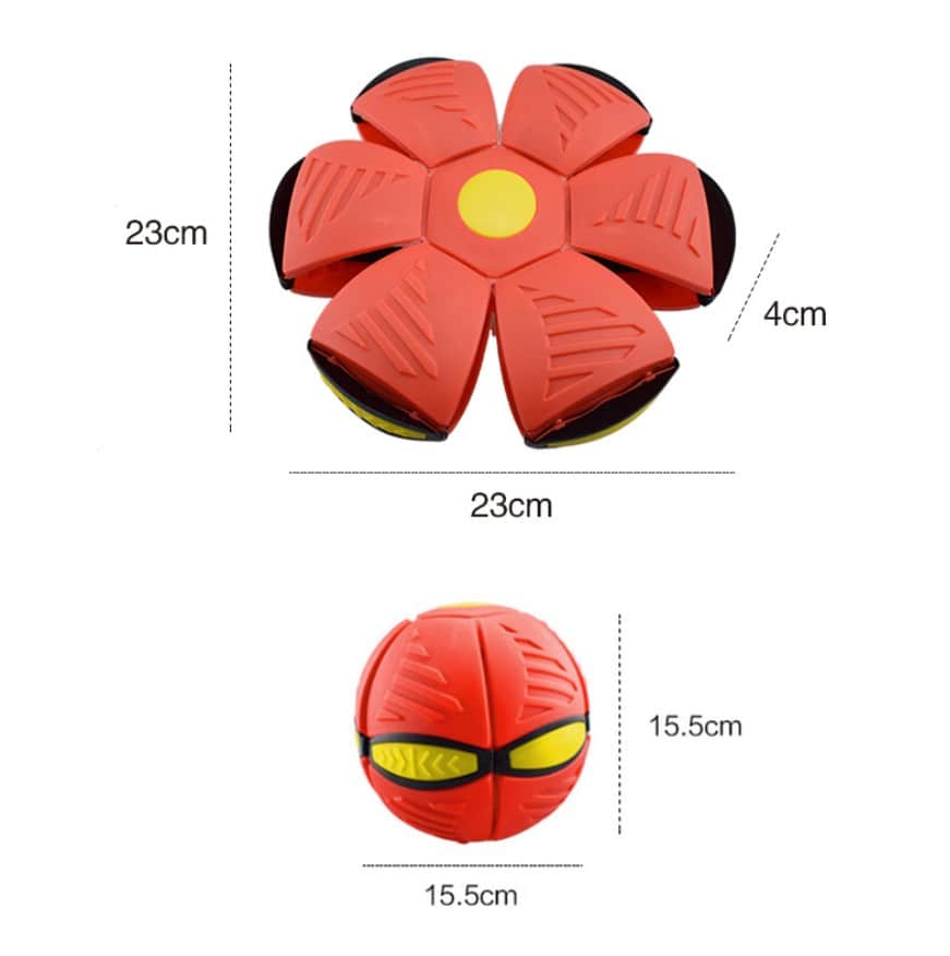 Bright red flower-shaped hand grip with ergonomic design for hand strengthening, stress relief, and physical therapy; compact size 23cm x 23cm, easy to use.