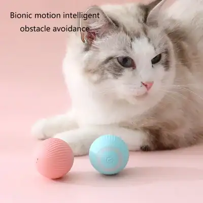 Cat toy with bionic motion, obstacle avoidance, and sensory stimulation for cats. Designed to keep your feline engaged and active, promoting mental and physical health.