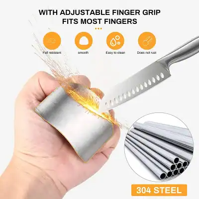 High-quality 304 stainless steel kitchen knife set with ergonomic design, rust-resistant, easy to clean, and built for precision. Perfect for professional chefs and home cooking.