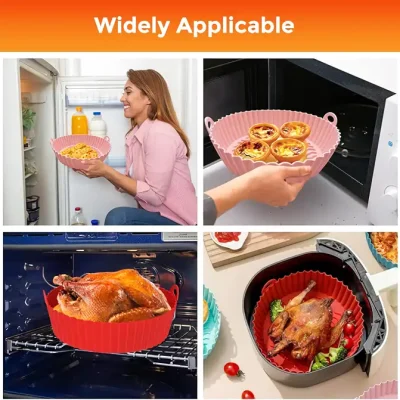 2. Durable, non-stick microwave and oven-safe bakeware for cooking, baking, and roasting. Perfect for preparing delicious meals with ease. Ideal for home chefs seeking quality kitchen tools.